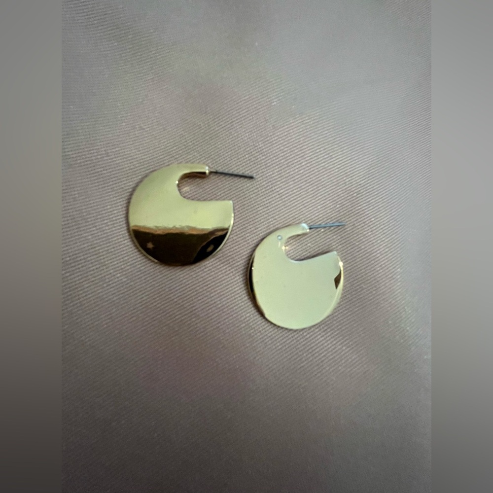 Macy’s Charter Club Hoop Goldtone Solid Unique